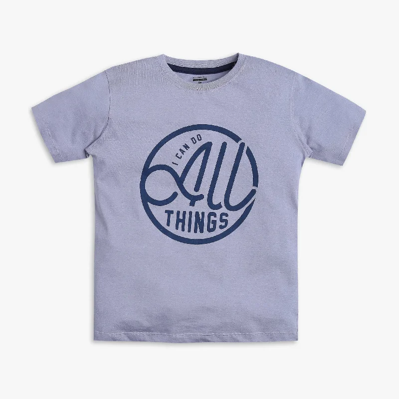 Boys Regular Fit Graphic T-Shirt