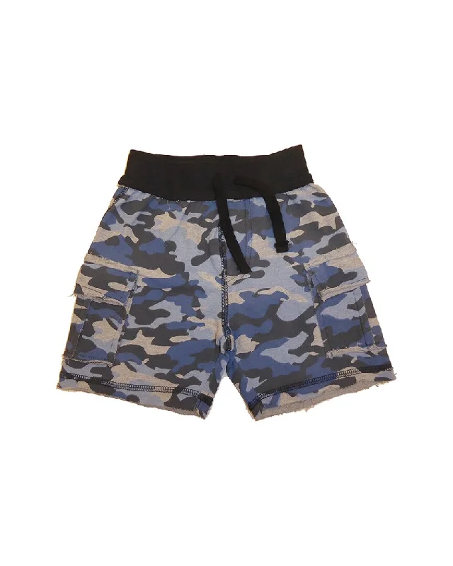 Mish Mish Distressed Camo Short